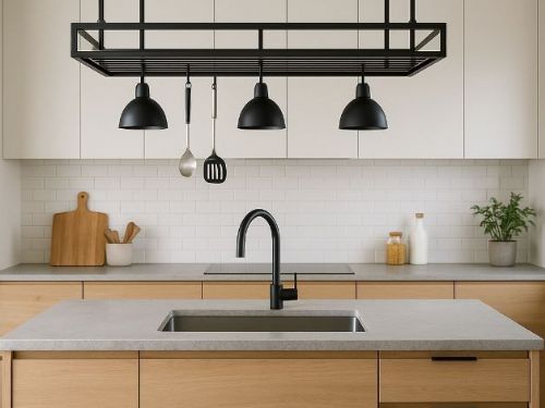 中島吊架好用嗎？從收納、展示到風格搭配全面解析，中島空間秒變實用亮點